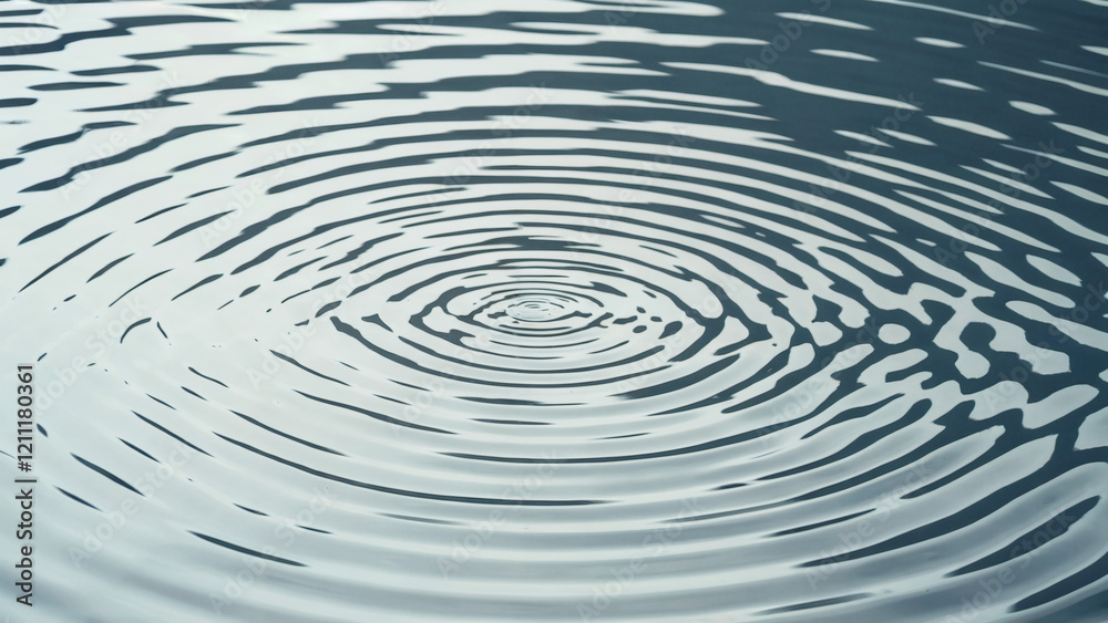 A mesmerizing pattern of ripples on a water surface. The ripples are intricately interconnected, creating a web-like structure A mesmerizing pattern of ripples on a water surface. The ripples are intricately interconnected, creating a web-like structure