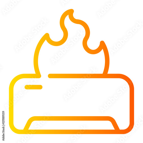 heat gradient icon