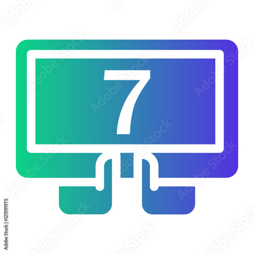 substitution Gradient icon
