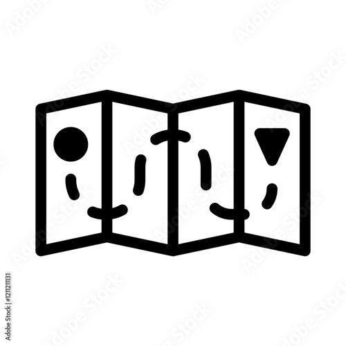 map location glyph style
