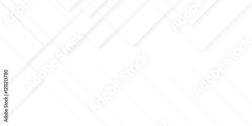 Abstract background seamless with lines and technology square triangle geometric texture background. White geometric minimal and rectangle shape banner design. Modern background used about technology.