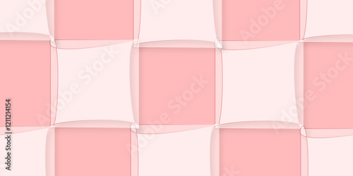 Abstract background seamless with lines and technology square triangle geometric texture background. White geometric minimal and rectangle shape banner design. Modern background used about technology.