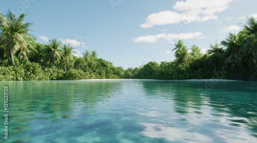 Serene Tropical Beach Paradise