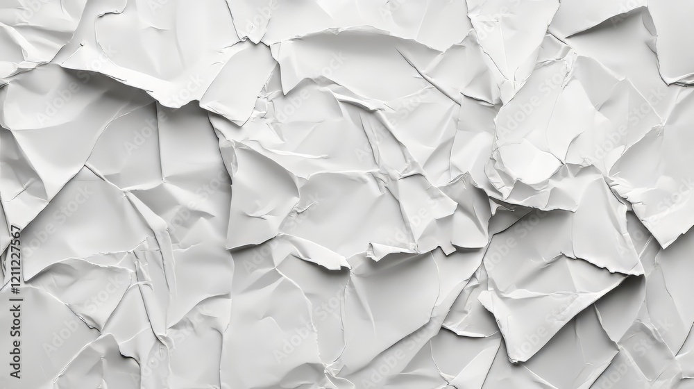 Obraz premium Abstract crumpled paper texture