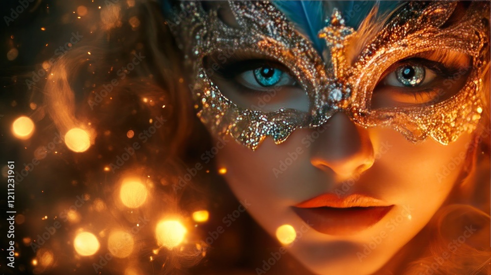 Woman, masquerade, mask, eyes, bokeh, lights, closeup, mysterious, event, fantasy Woman, masquerade, mask, eyes, bokeh, lights, closeup, mysterious, event, fantasy