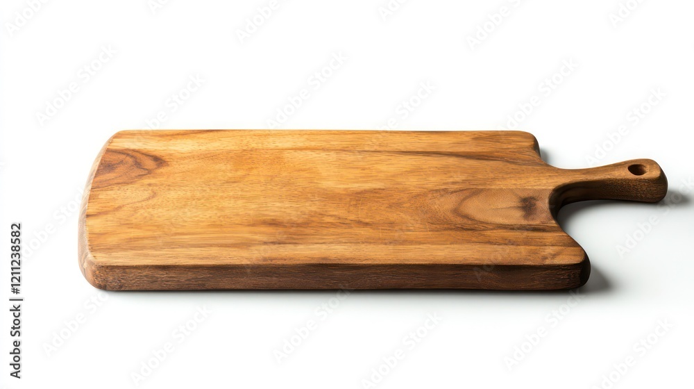 wooden Cutting Board, isolated on white background, full depth of field wooden Cutting Board, isolated on white background, full depth of field
