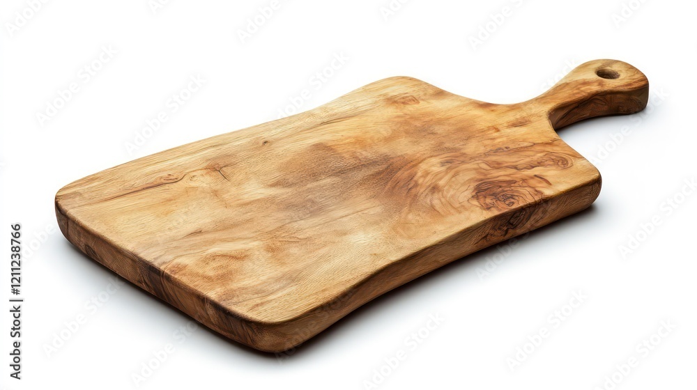wooden Cutting Board, isolated on white background, full depth of field wooden Cutting Board, isolated on white background, full depth of field