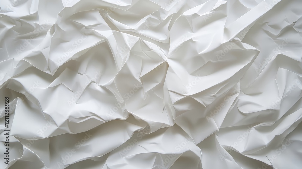 Obraz premium Abstract white fabric texture