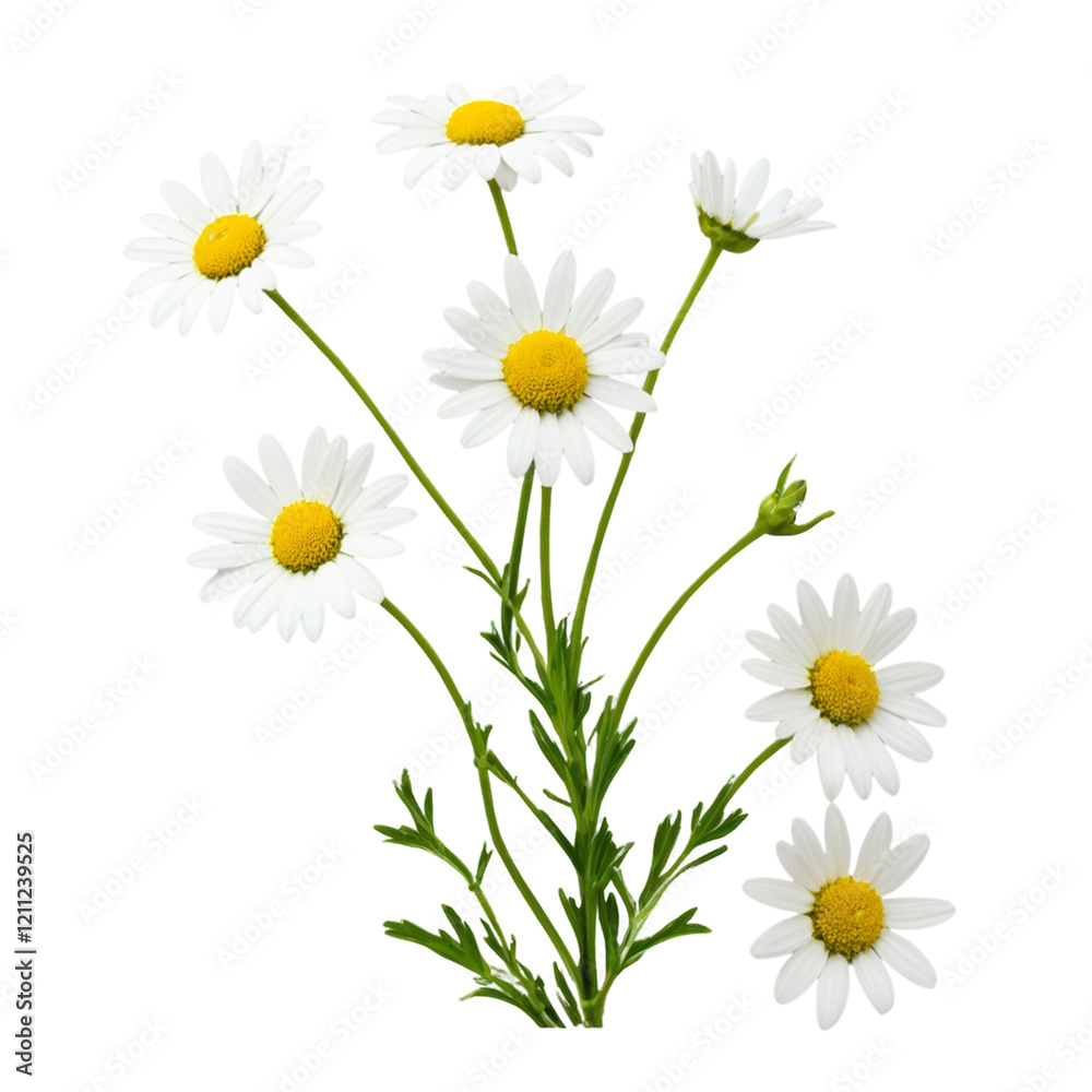 Fototapeta premium daisy isolated on white background 