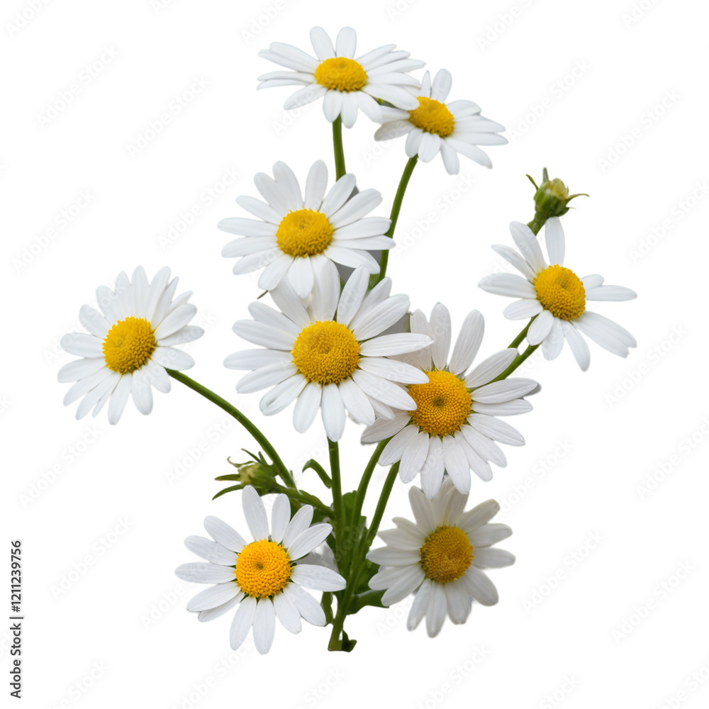 Fototapeta premium daisy isolated on white background 