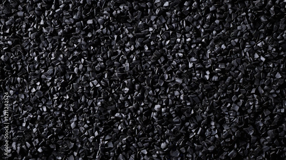Abstract texture of black fragments Abstract texture of black fragments