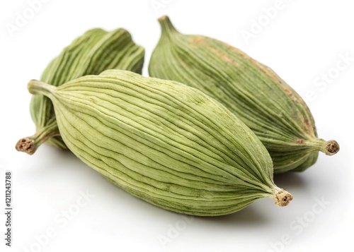 Wallpaper Mural green gooseberries on white background Torontodigital.ca