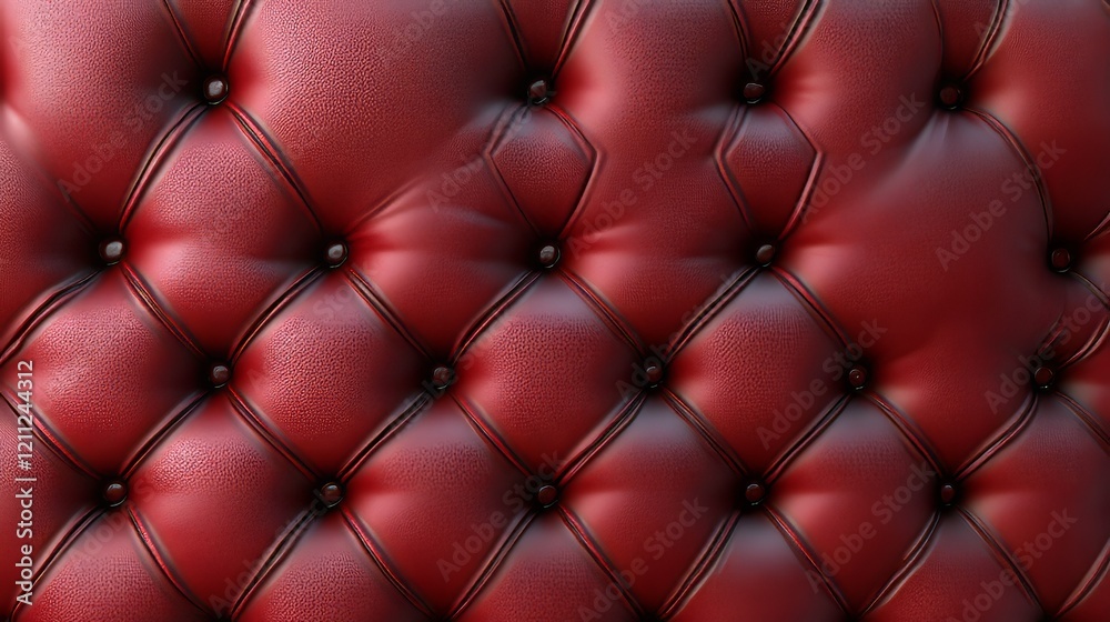 Red leather tufted upholstery texture Red leather tufted upholstery texture