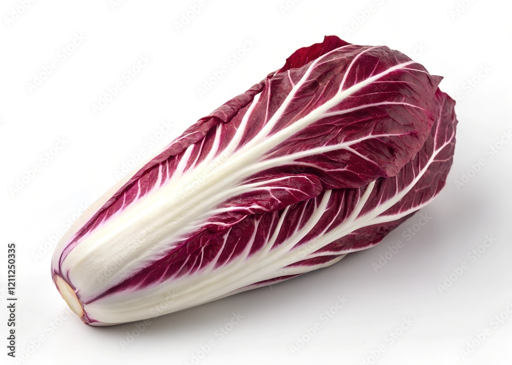 Fototapeta premium red cabbage isolated on white background