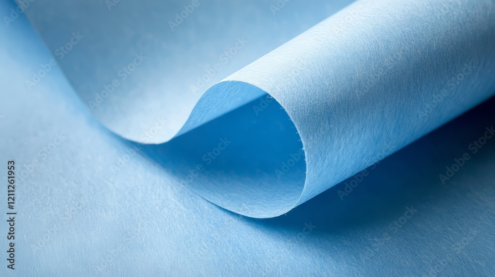 Soft blue fabric texture closeup Soft blue fabric texture closeup