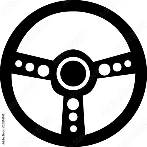 steering wheel icon.Car/automobile steering wheel or driving wheel flat icon for apps and websites.steering wheel icon or logo isolated sign symbol vector illustration,isolated on white background.