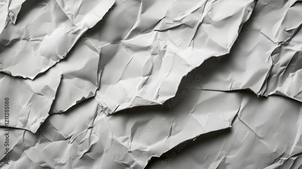 Abstract crumpled paper texture Abstract crumpled paper texture