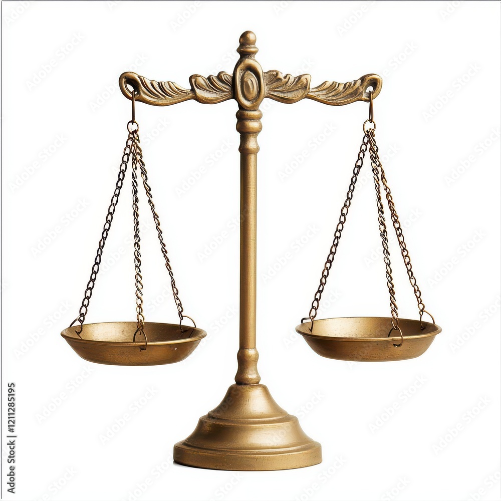 A classic balance scale symbolizes justice, fairness, and the weighing of opposing factors, often associated with legal and ethical principles. A classic balance scale symbolizes justice, fairness, and the weighing of opposing factors, often associated with legal and ethical principles.