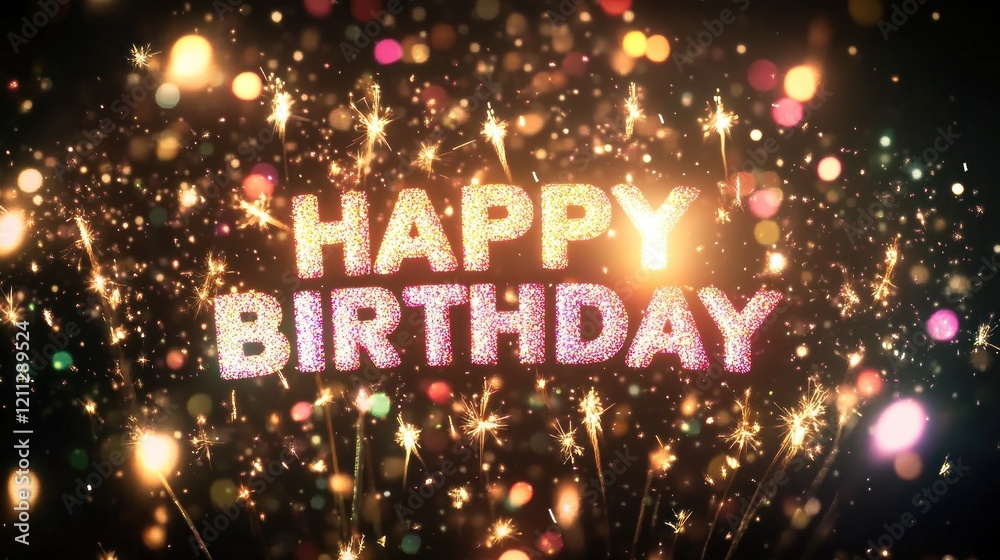 Happy Birthday! Sparkling Celebration Happy Birthday! Sparkling Celebration