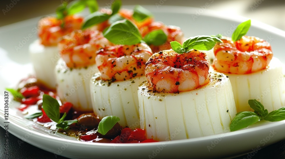Gourmet Shrimp and Calamari Appetizer: A Culinary Delight Gourmet Shrimp and Calamari Appetizer: A Culinary Delight