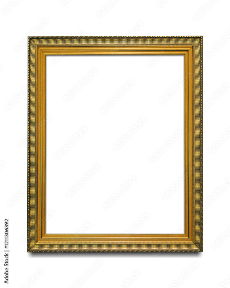 Gold picture frame transparent png Gold picture frame transparent png