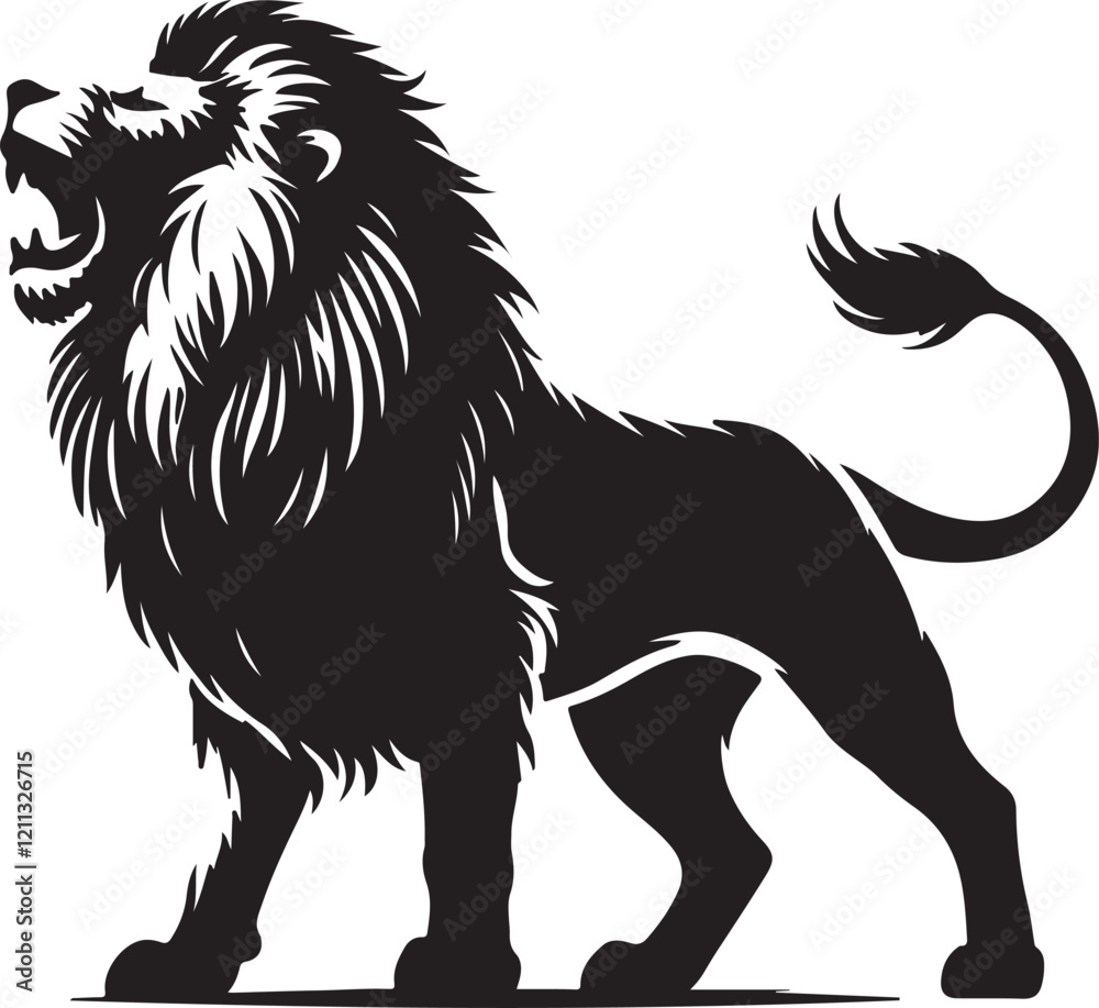 Obraz premium lion illustration