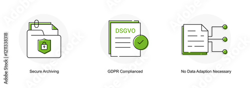 Secure Data Management. Secure Archiving, No Data Adaption Necessary, GDPR Complianced