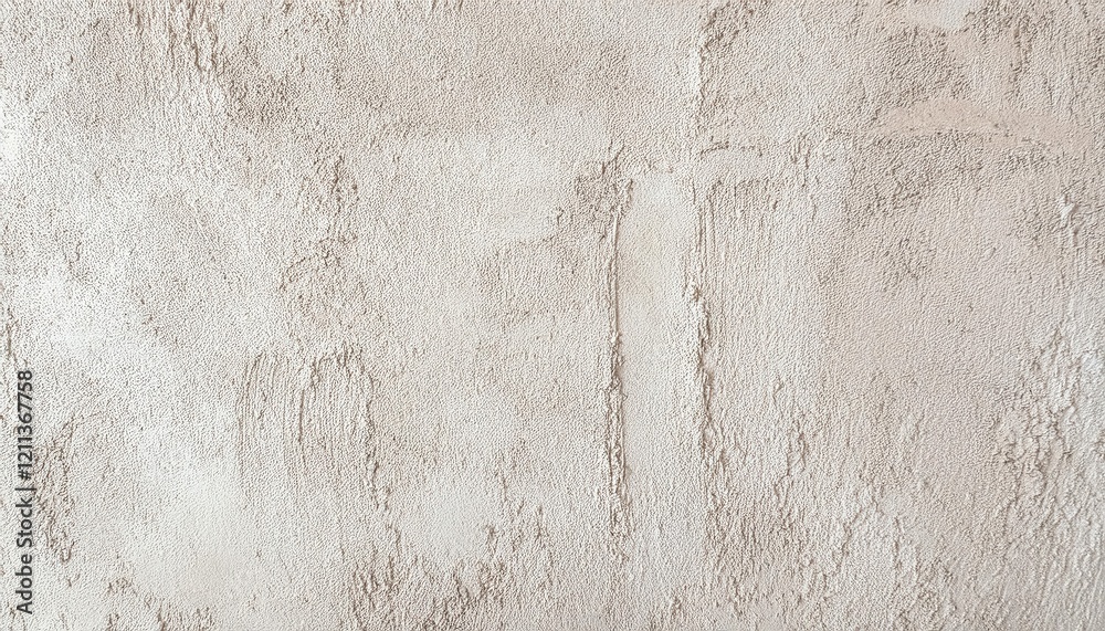 Fototapeta premium textured beige stucco wall background with rough plaster finish, ideal for minimalist design, decor, and graphic overlays