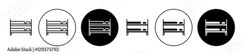 Bunk bed icon