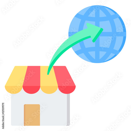 Export Flat Icon