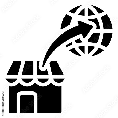 Export Glyph Icon