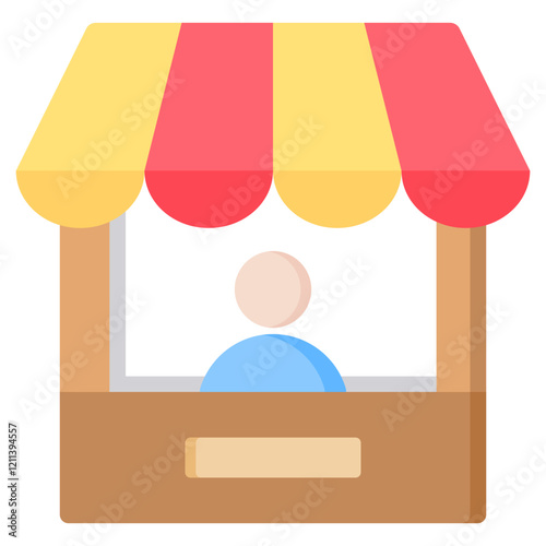 Vendor Flat Icon