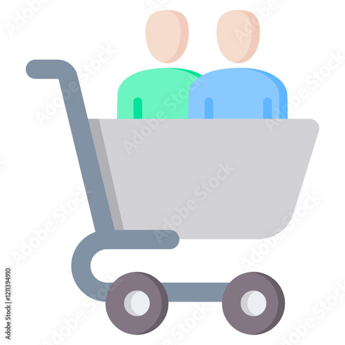 Procurement Team Flat Icon