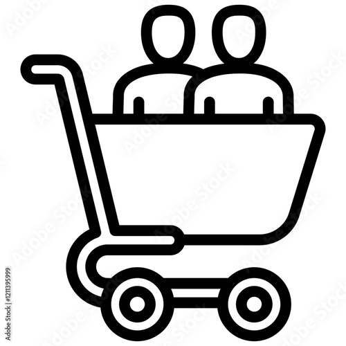 Procurement Team Outline Icon