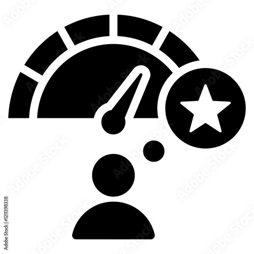 Performance Expectation Glyph Icon
