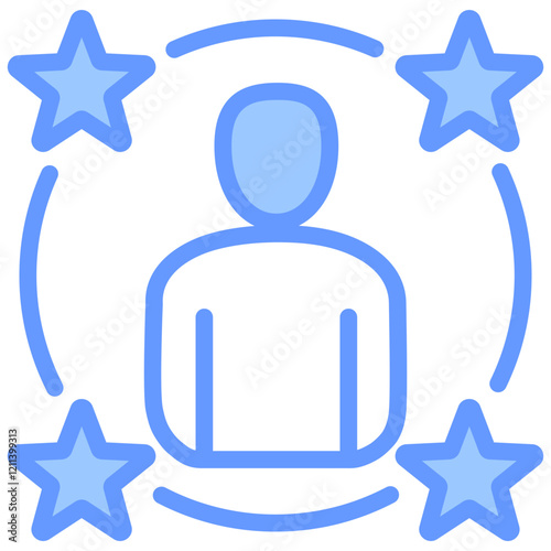 Competence Blue Icon