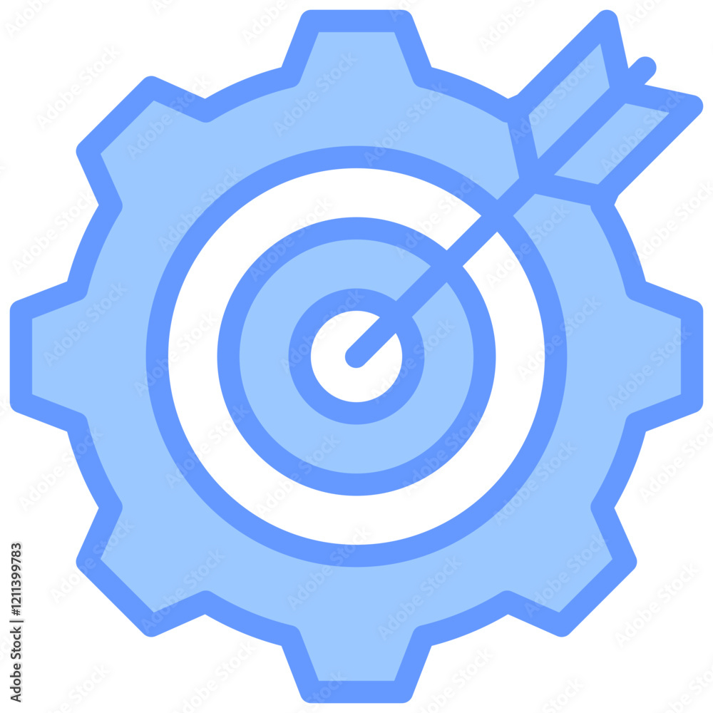 Goal Blue Icon Goal Blue Icon