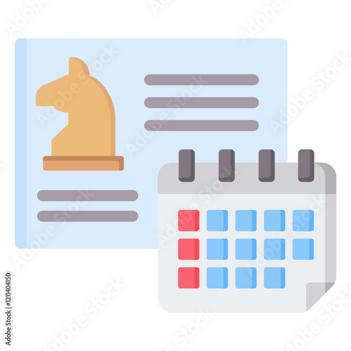 Longterm Planning Flat Icon