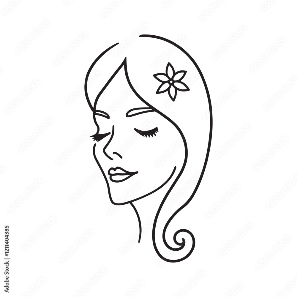 women face drawing art vector design. one line minimalistic women face line art design. women face drawing art vector design. one line minimalistic women face line art design.