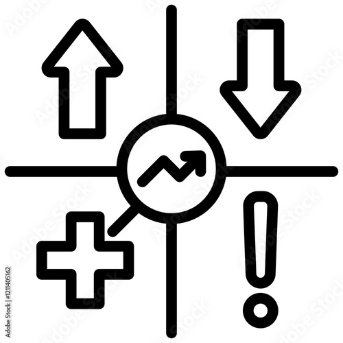 Swot Outline Icon