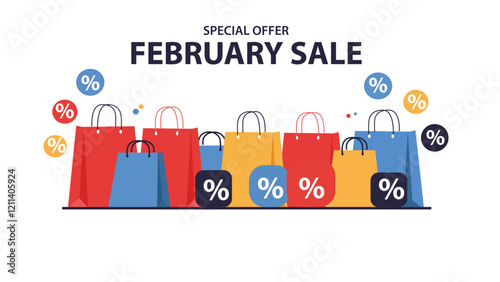 February Sale - Special Offer on Shopping Bags