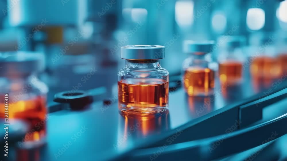 Automated vaccine production in a hightech pharmaceutical lab Automated vaccine production in a hightech pharmaceutical lab