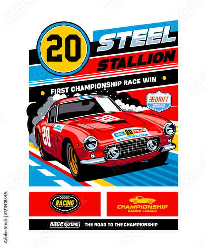 Steel Stallion First Championship Race Win