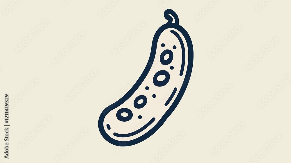 Kidney Bean Common Line Art Icon Food Apps Kidney Bean Common Line Art Icon Food Apps