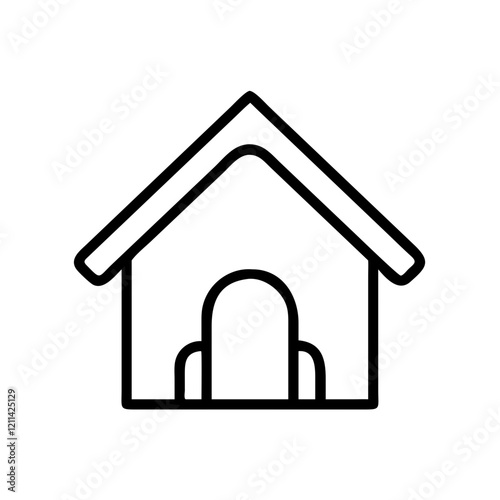 dog house icon design