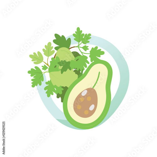  Avocado Salad with Fresh Cilantro