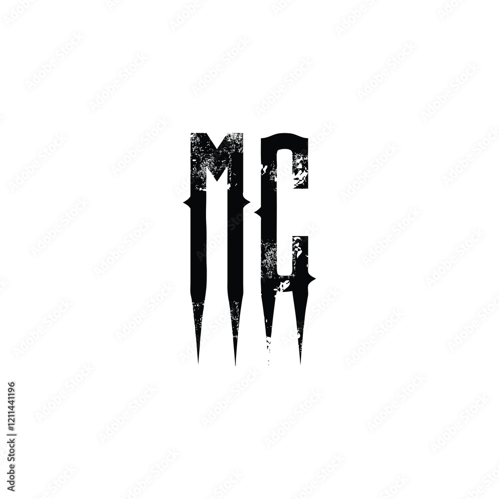 MC monogram logo design letter text name symbol monochrome logotype alphabet character simple logo MC monogram logo design letter text name symbol monochrome logotype alphabet character simple logo