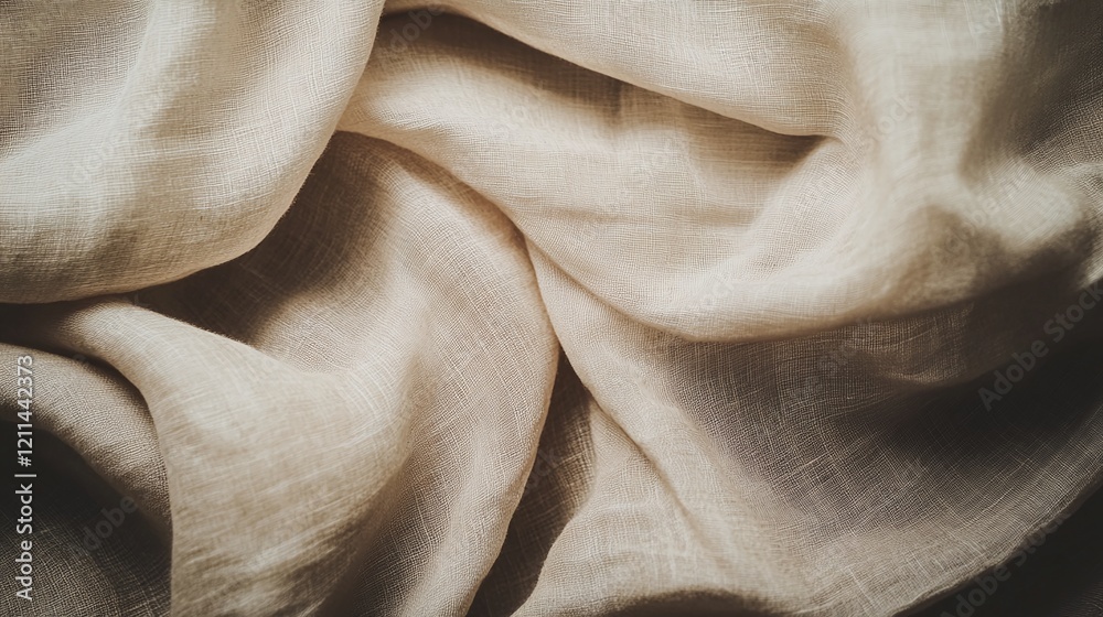A high-definition texture of woven fabric in a soft beige tone adding warmth and professionalism. A high-definition texture of woven fabric in a soft beige tone adding warmth and professionalism.