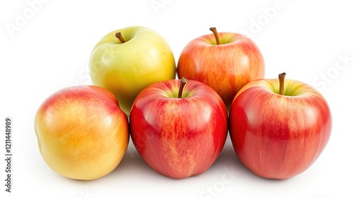 Wallpaper Mural Colorful Mixed Apples Close-Up - Healthy Fruit Snack Torontodigital.ca