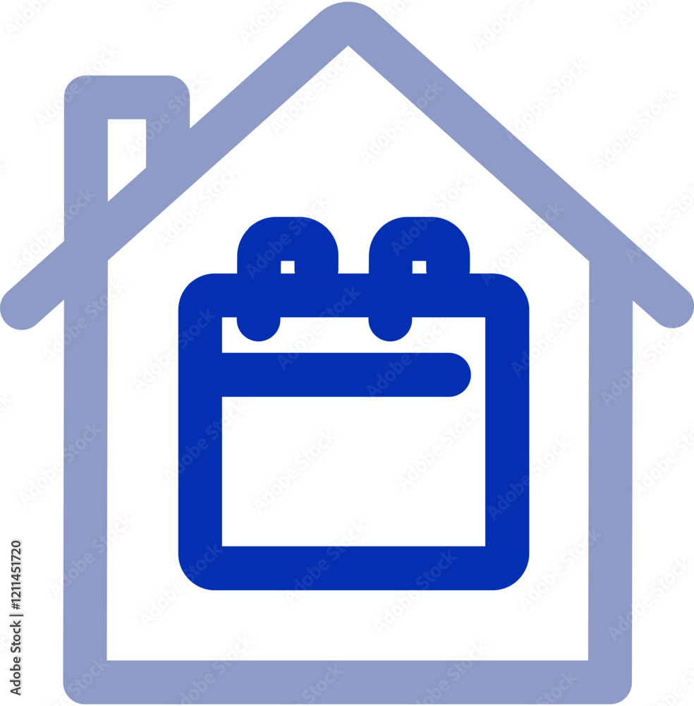 Obraz premium Home Calendar